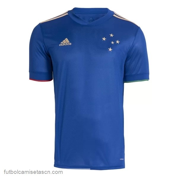 Tailandia Camiseta Cruzeiro EC 1ª 2021/22 Azul